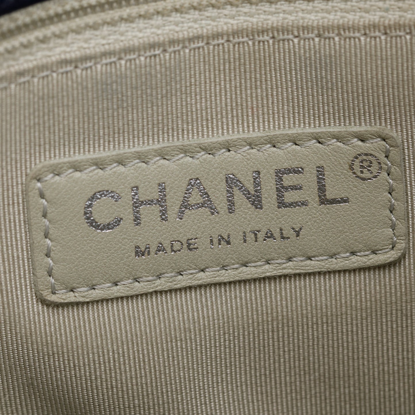 Chanel Navy Quilted Calfskin Leather Maxi Chain Around Flap Bag