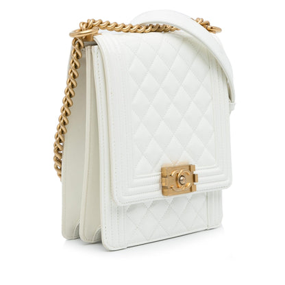 Chanel North South Boy Flap (SHG-sNk1nD)