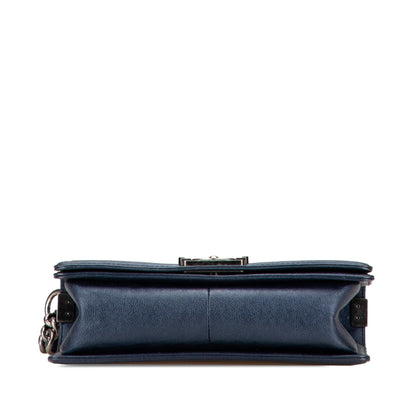 Chanel Old Medium Quilted Lambskin Boy Flap