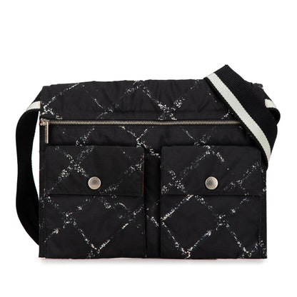 Chanel Old Travel Line Nylon Belt Bag