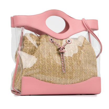 Chanel PVC 31 Shopping Tote (SHG-uyWaz4)