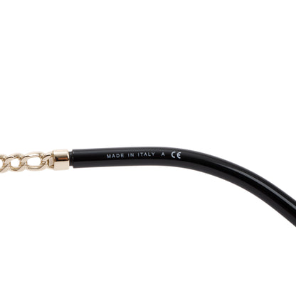 Chanel Pantos Interlocking CC Logo Removable Chain Sunglasses