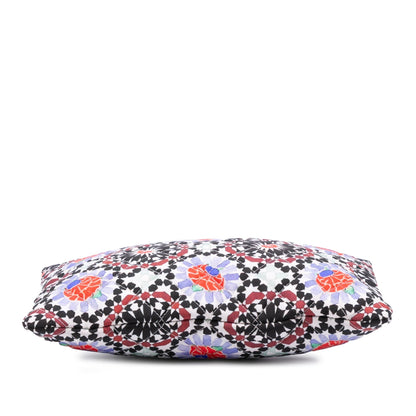 Chanel Paris Dubai Medium Printed Canvas Cosmetic Case