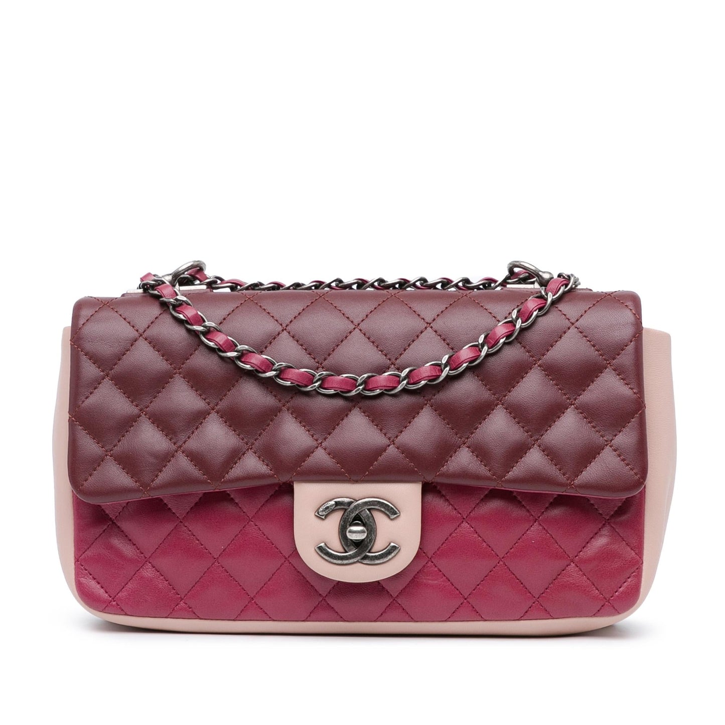 Chanel Paris Edinburgh Medium Tricolor Single Flap (SHG-nrWZdZ)
