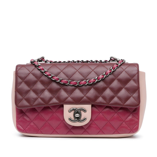 Chanel Paris Edinburgh Medium Tricolor Single Flap (SHG-nrWZdZ)