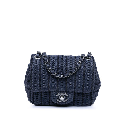 Chanel Paris Seoul Mini Crochet Lambskin Single Flap