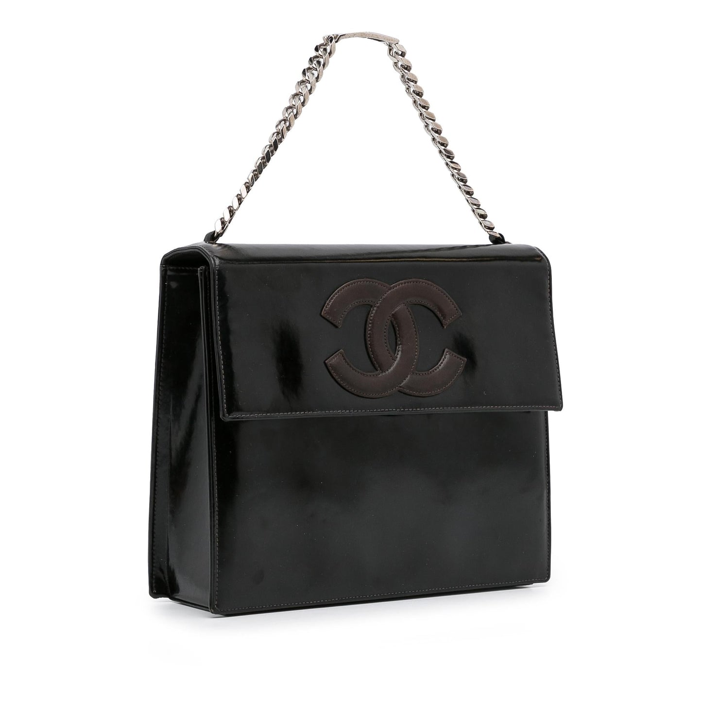Chanel Patent Flap Handbag (SHG-YxQaRJ)