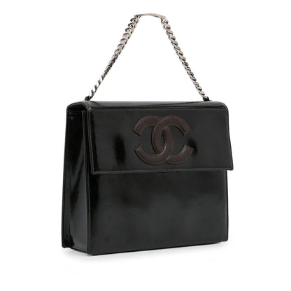 Chanel Patent Flap Handbag (SHG-YxQaRJ)