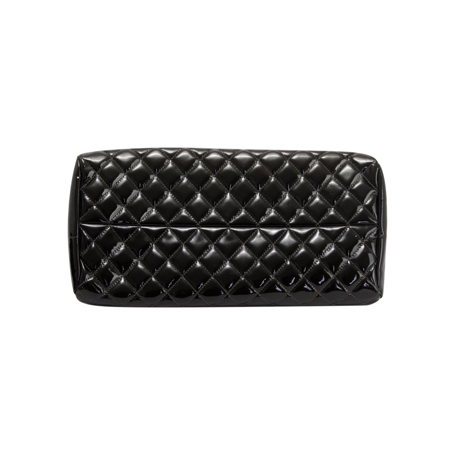 Chanel Patent Just Mademoiselle Medium Bowler Bag
