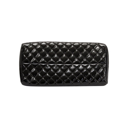Chanel Patent Just Mademoiselle Medium Bowler Bag