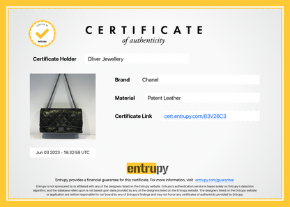 Chanel Patent Leather 2.55 Reissue 227 Double Flap Bag