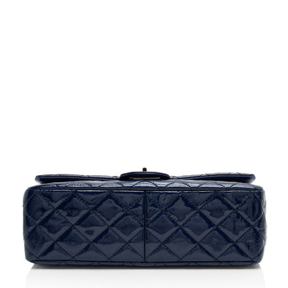 Chanel Patent Leather Calfskin Reissue 227 Double Flap Bag