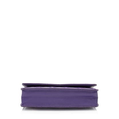 Chanel Patent Leather Classic Wallet on Chain Bag (SHF-0qaVpG)
