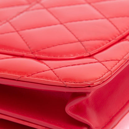 Chanel Patent Leather Classic Wallet on Chain