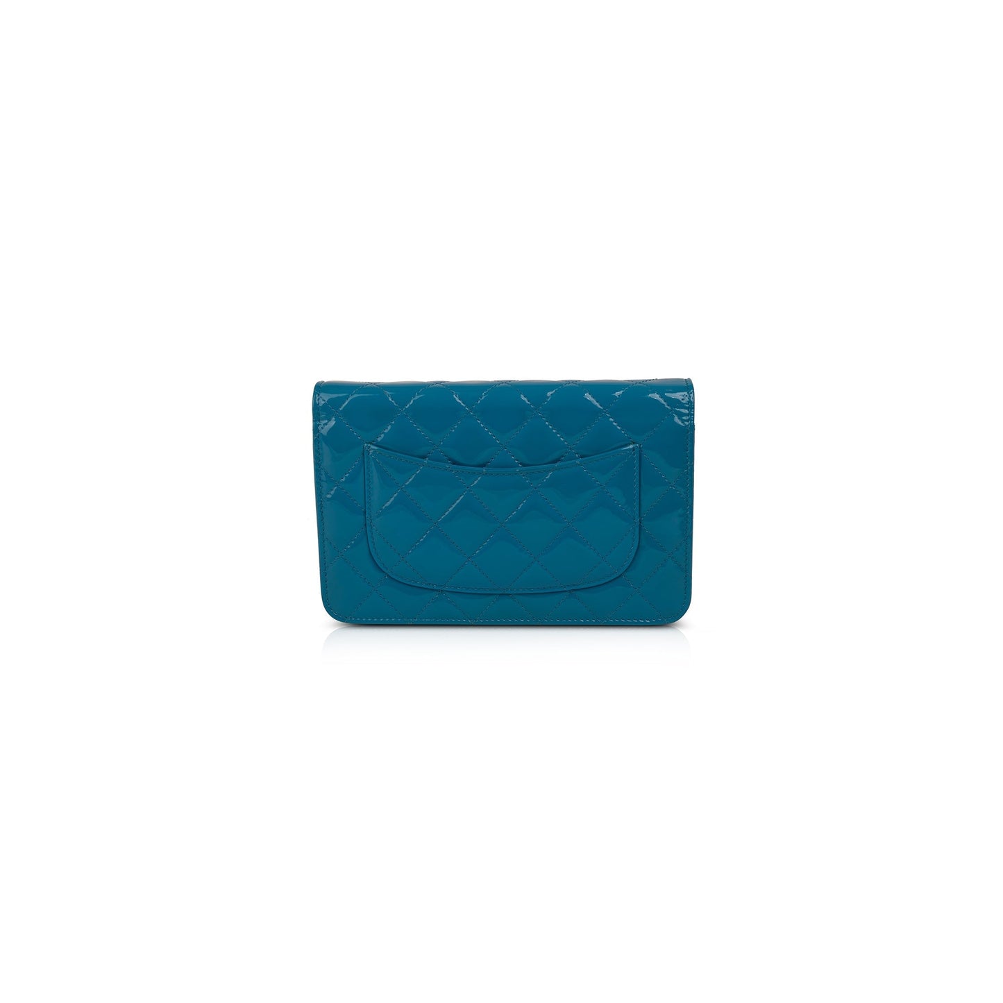 Chanel Patent Leather Classic Wallet on Chain