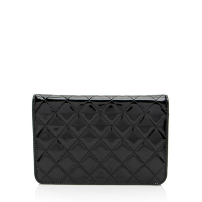Chanel Patent Leather Classic Wallet on Chain