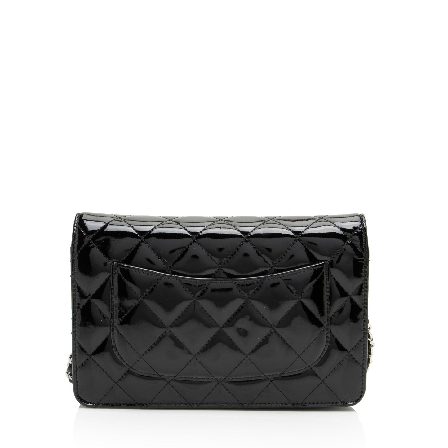 Chanel Patent Leather Classic Wallet on Chain