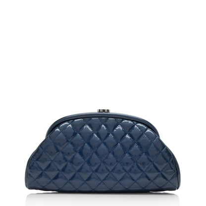 Chanel Patent Leather Timeless Clutch (SHF-UYzBin)