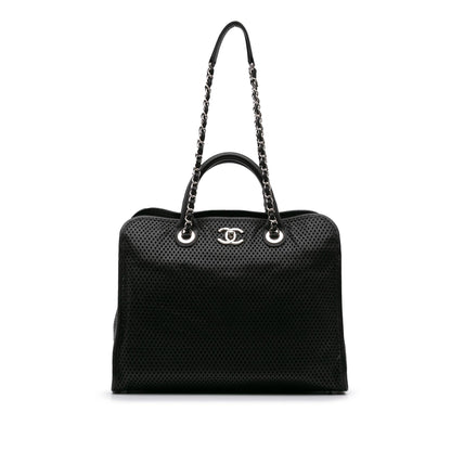 Chanel Perforated Calfskin Up In The Air Tote