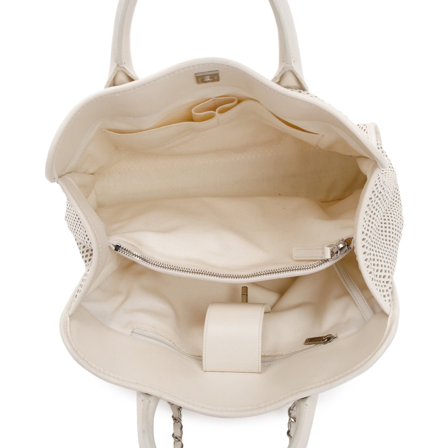 Chanel Perforated Leather Up In The Air Tote