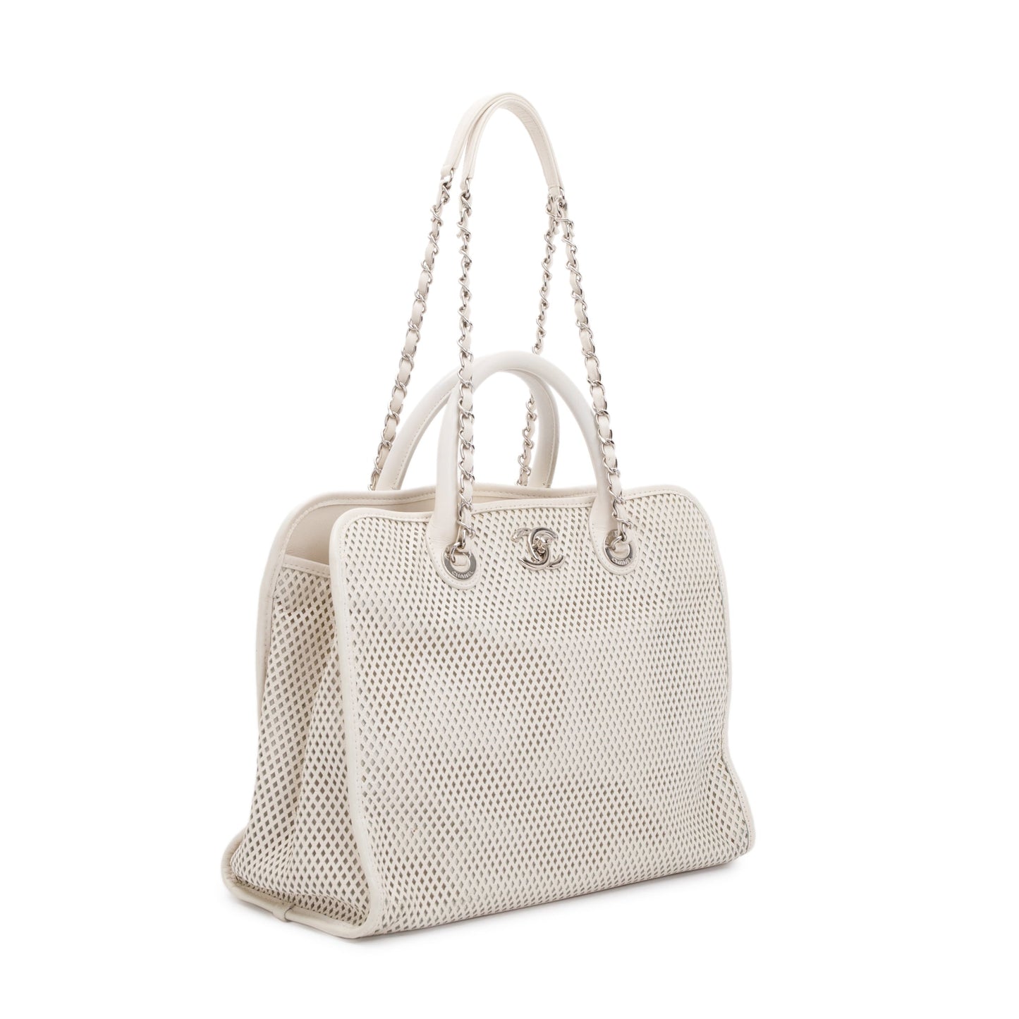 Chanel Perforated Leather Up In The Air Tote