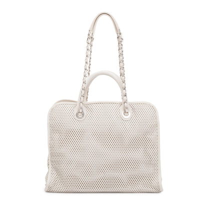 Chanel Perforated Leather Up In The Air Tote
