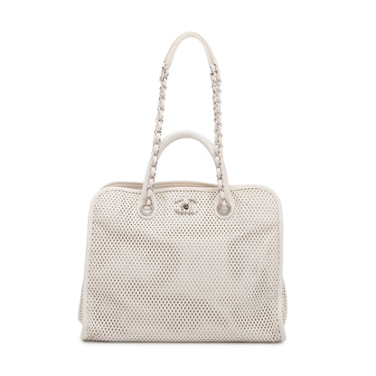 Chanel Perforated Leather Up In The Air Tote
