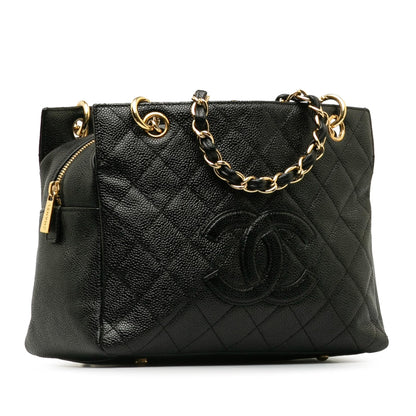 Chanel Petite Caviar Timeless Tote (SHG-xAETD6)