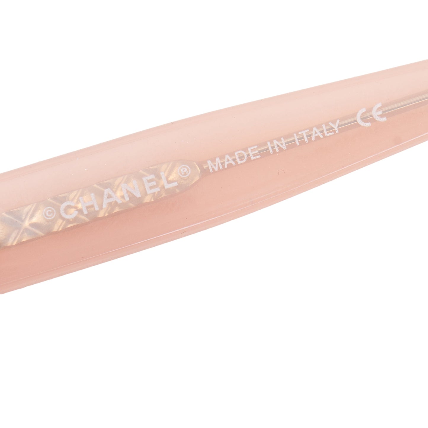 Chanel Pink CC Logo Gradient Oversize Sunglasses