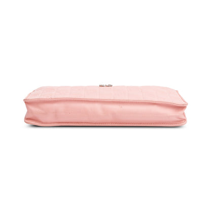 Chanel Pink Calfskin Leather Precious Symbol Pochette
