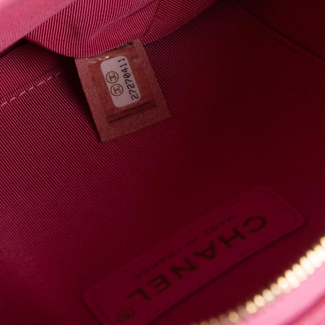 Chanel Pink Caviar CC Day Mini Backpack