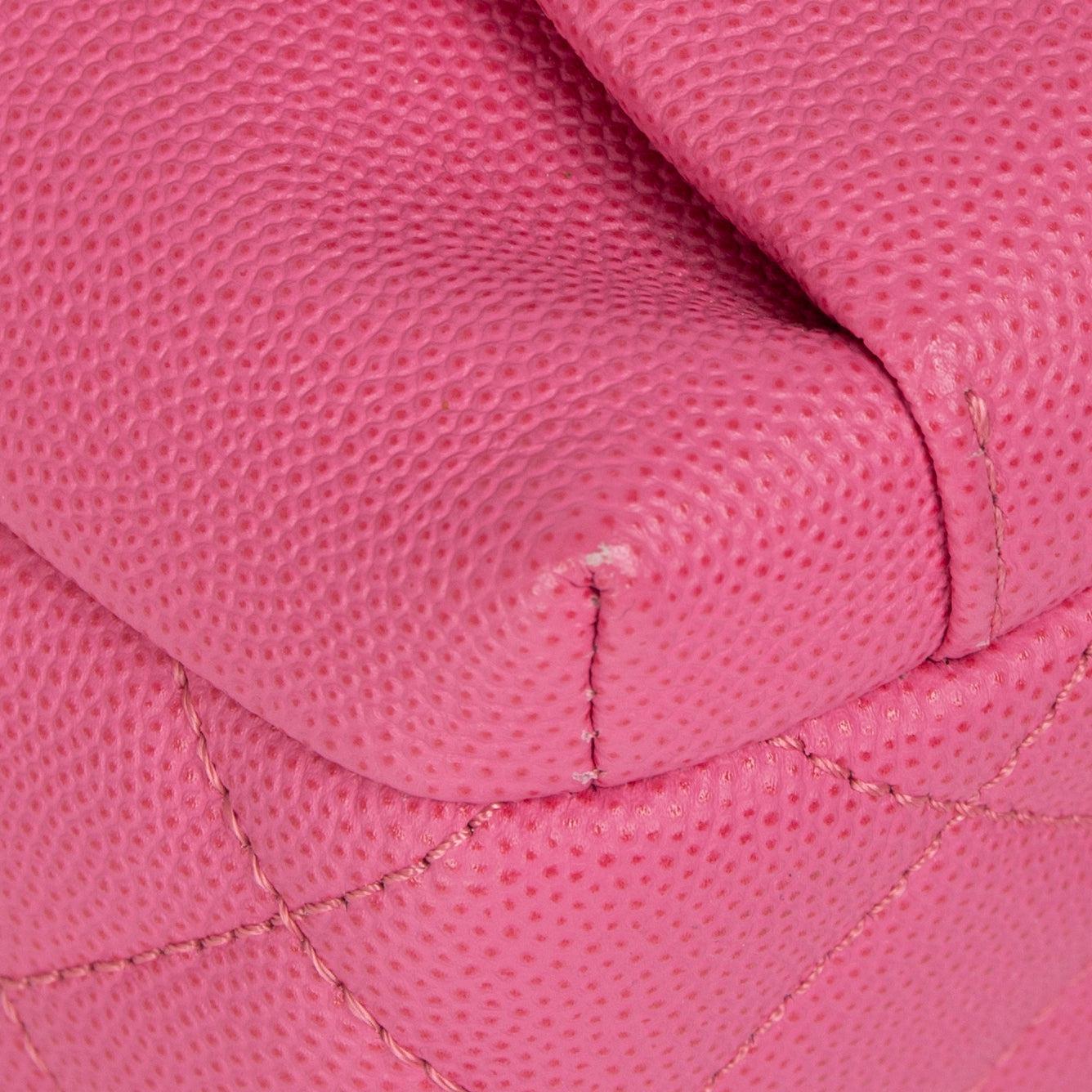 Chanel Pink Caviar CC Day Mini Backpack