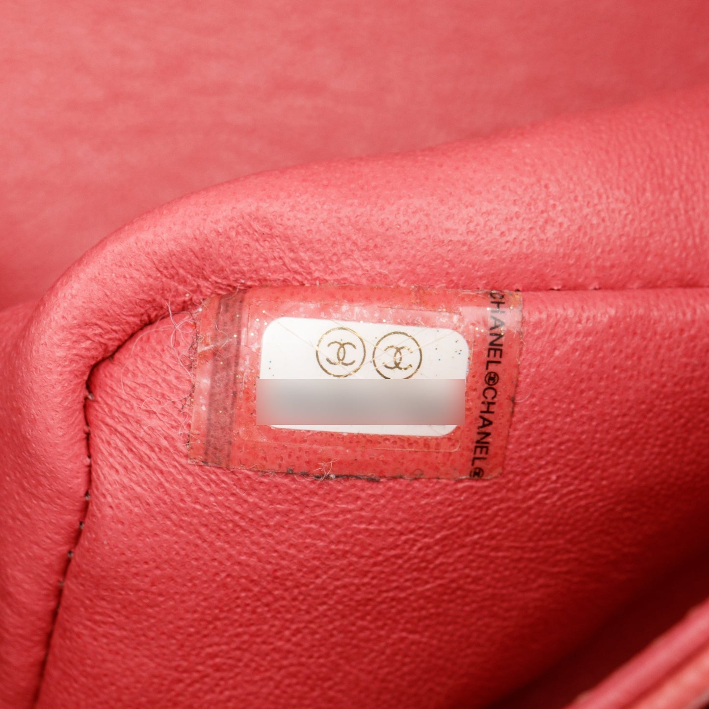 Chanel Pink Caviar Leather Classic Medium Double Flap Bag