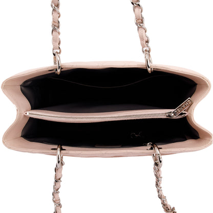 Chanel Pink Caviar Leather Grand Shopping Tote (GST)