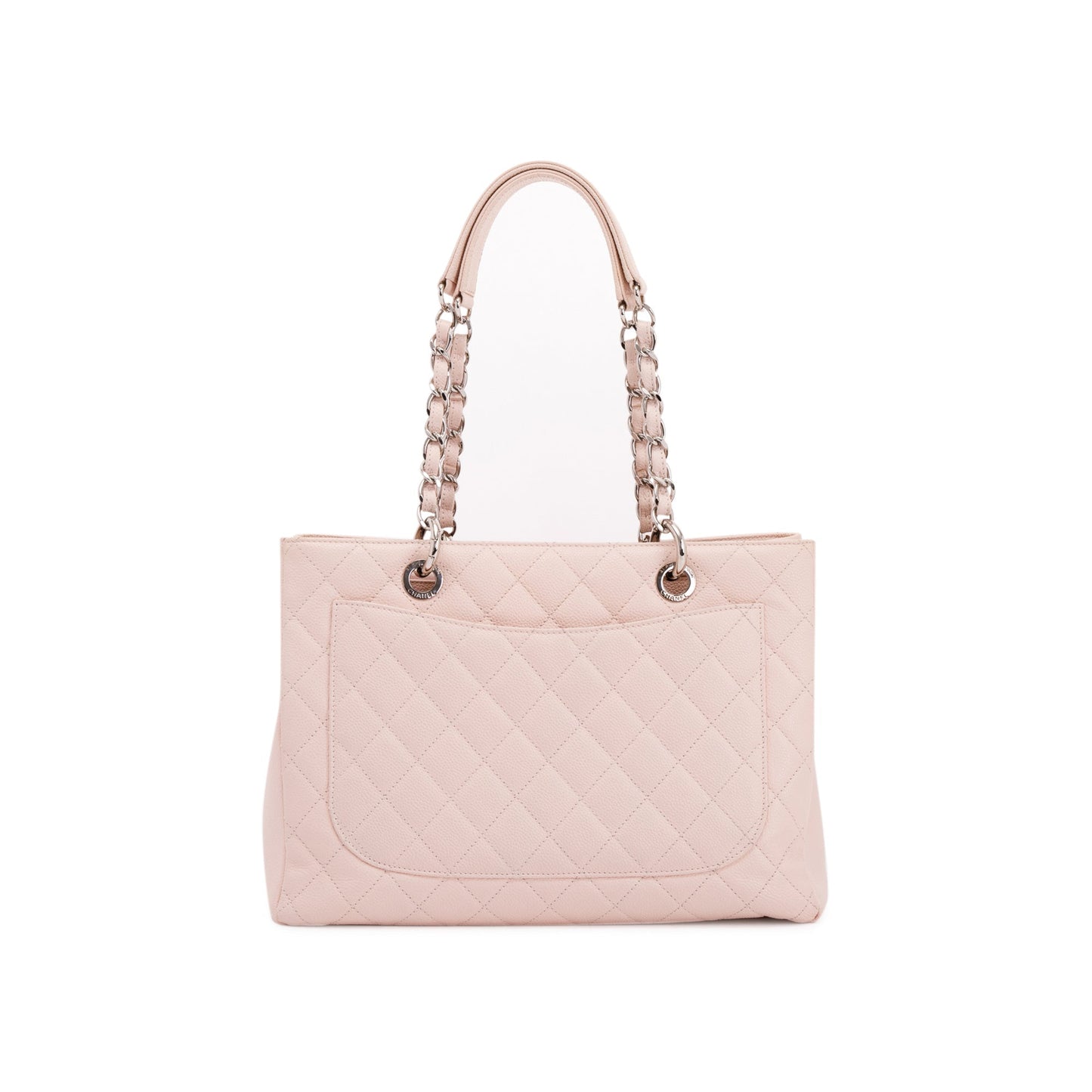 Chanel Pink Caviar Leather Grand Shopping Tote (GST)