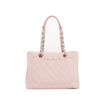 Chanel Pink Caviar Leather Grand Shopping Tote (GST)