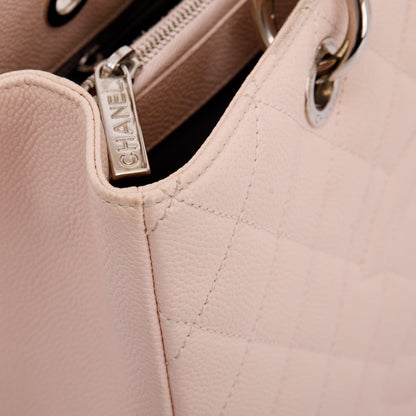 Chanel Pink Caviar Leather Grand Shopping Tote (GST)