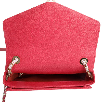 Chanel Pink Caviar Paris-Cuba Thread Around Flap Bag