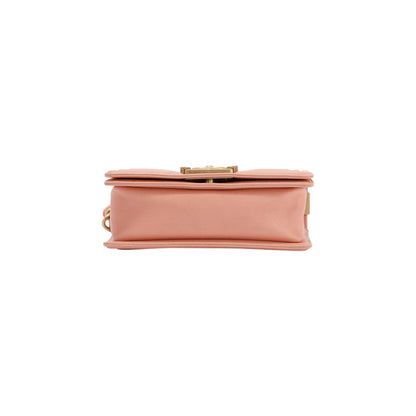 Chanel Pink Caviar Small Boy Bag