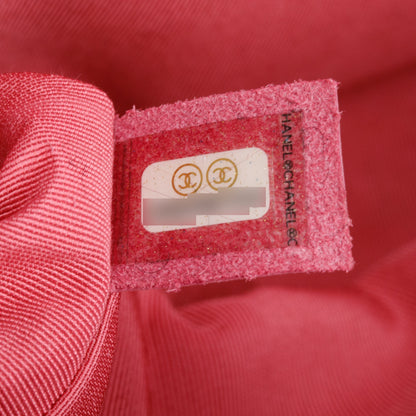Chanel Pink Lambskin Medium Boy Bag