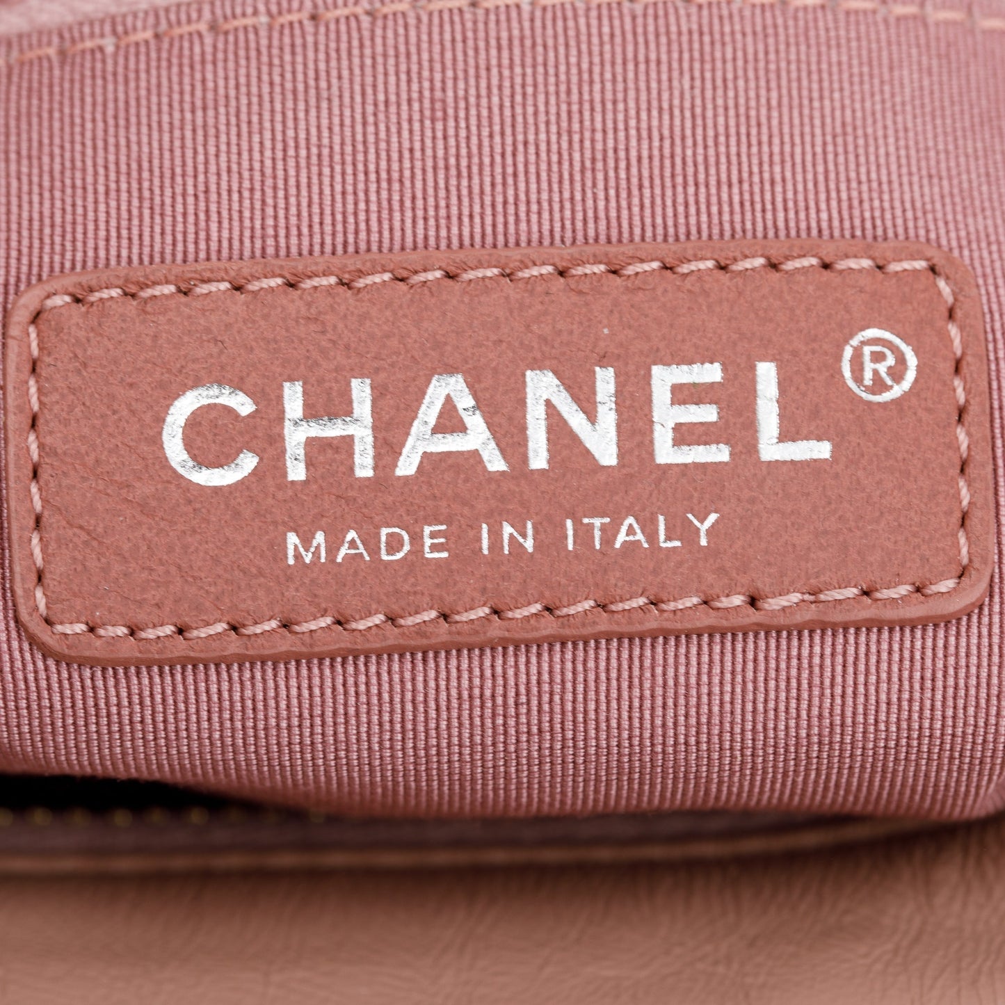 Chanel Pink Tweed Calfskin Leather Small Gabrielle Hobo