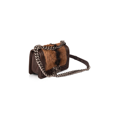 Chanel Pony Hair Small Boy Bag