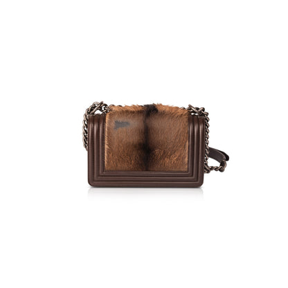 Chanel Pony Hair Small Boy Bag