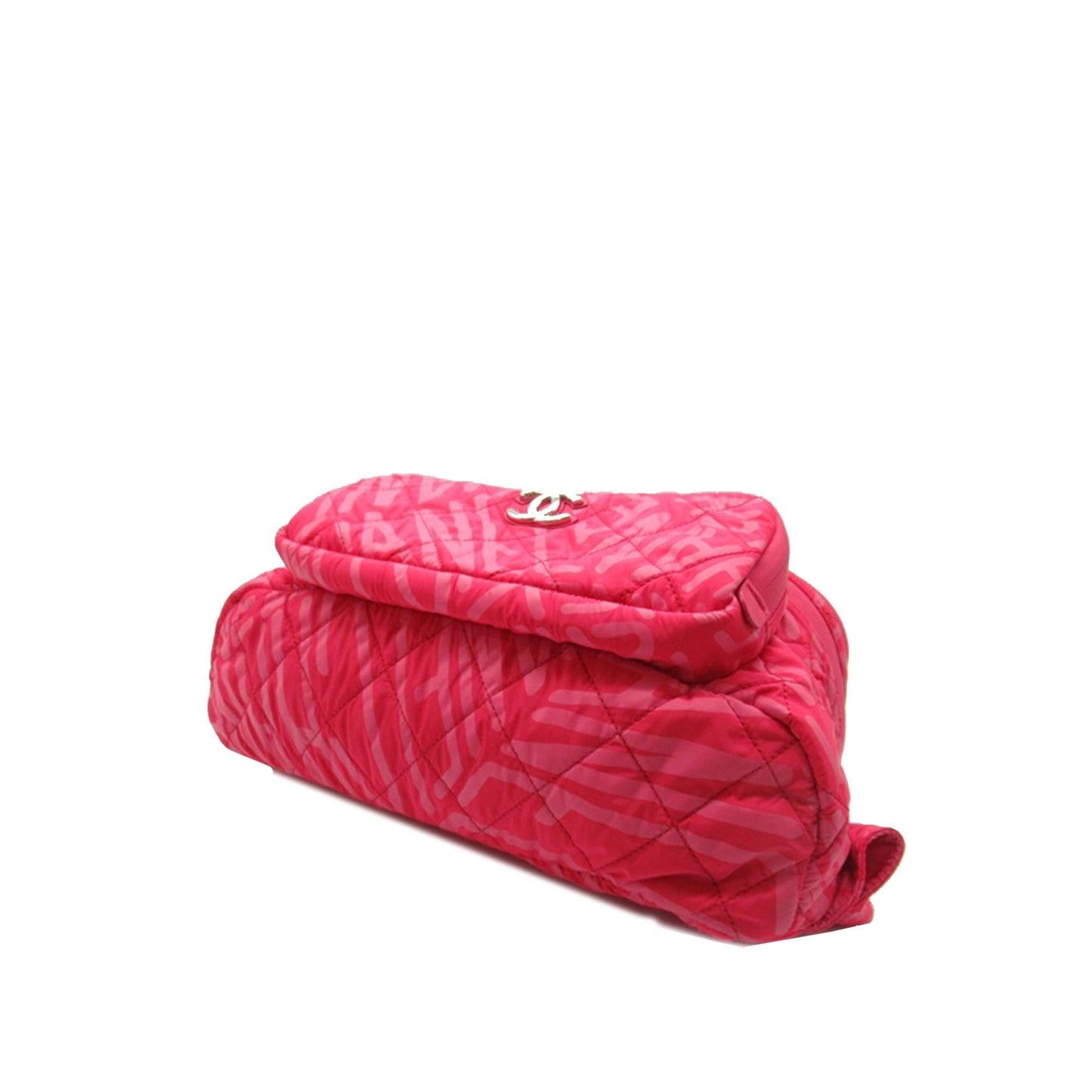 Chanel Printed Nylon Coco Neige Convertible Backpack (SHG-P2b20T)