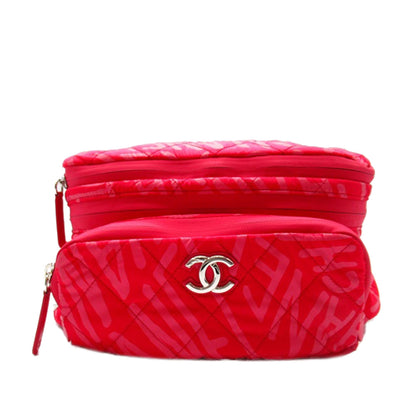 Chanel Printed Nylon Coco Neige Convertible Backpack (SHG-iSeoxZ)