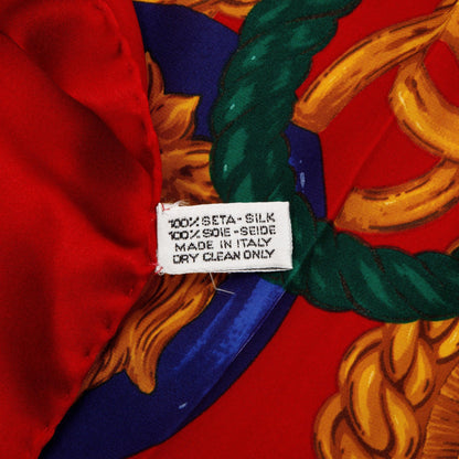 Chanel Printed Silk Scarf