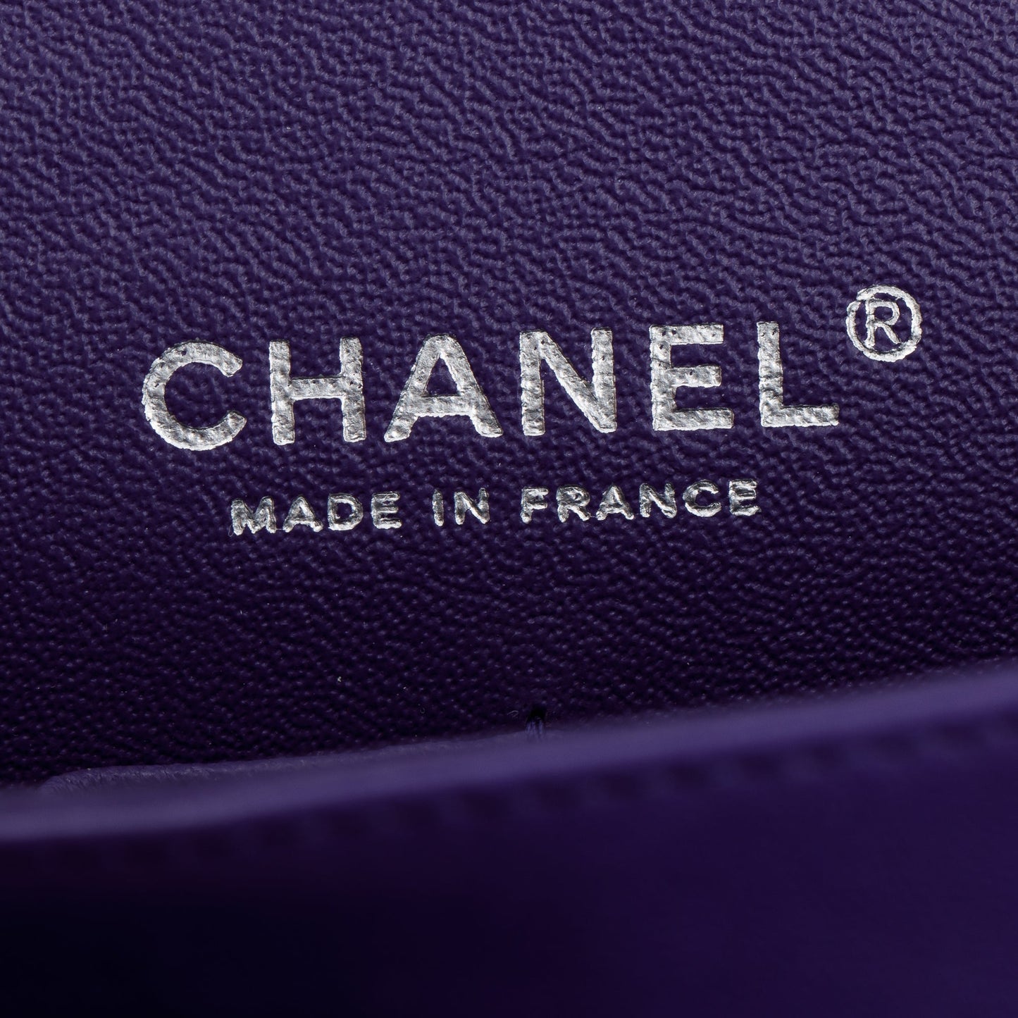 Chanel Purple Classic Medium Double Flap Bag