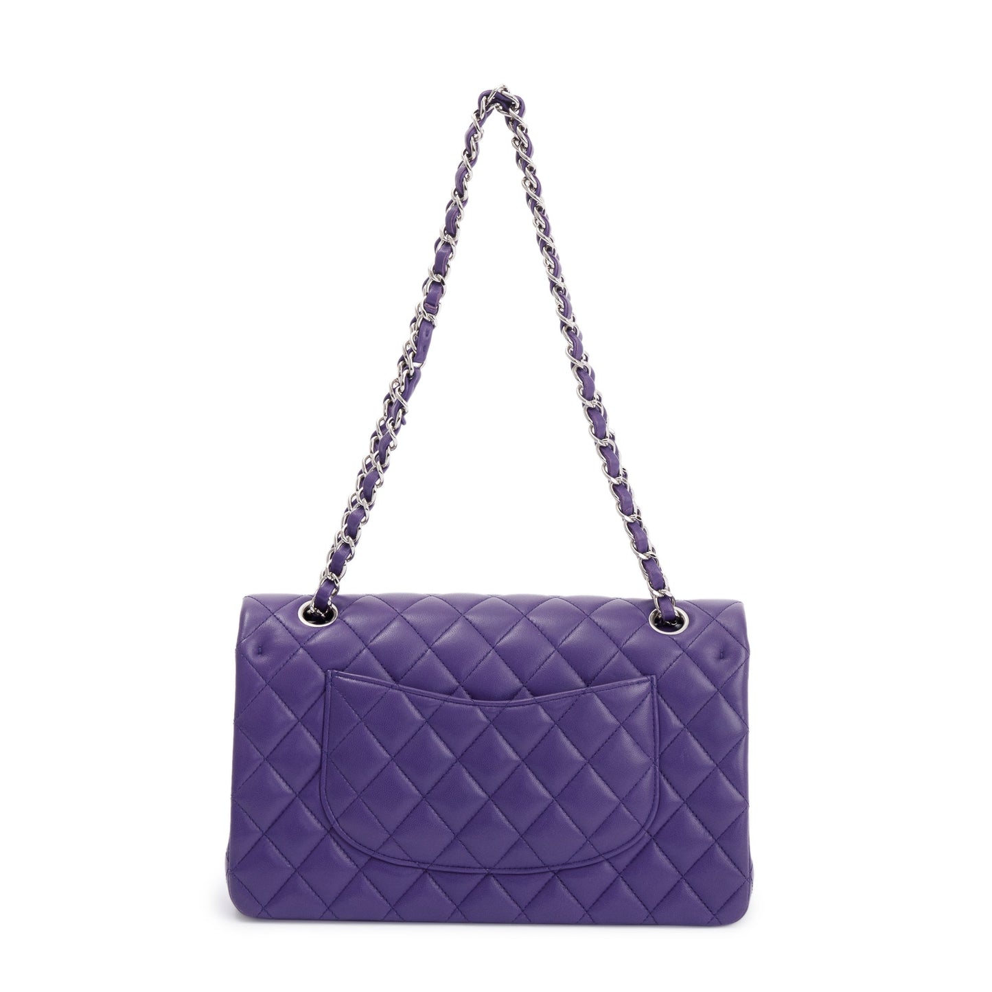 Chanel Purple Classic Medium Double Flap Bag