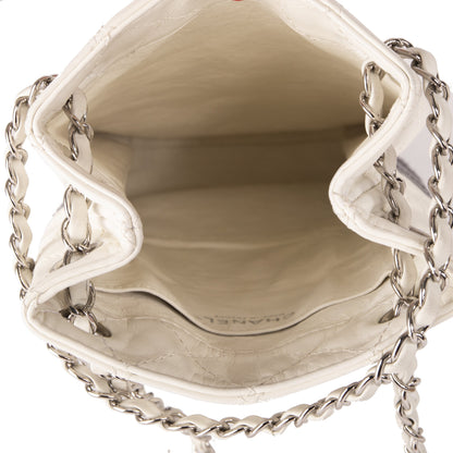 Chanel Quilted Bicolour Vertical Tote