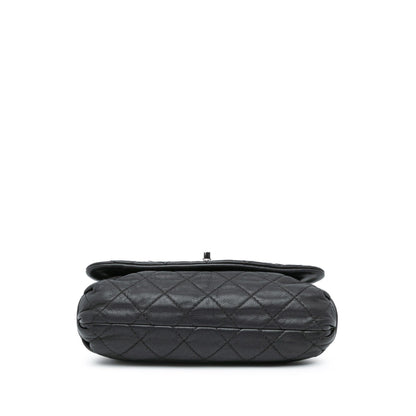Chanel Quilted Calfskin Curvy Flap